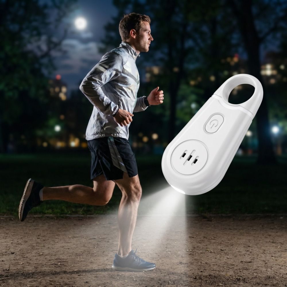 Personal Alarm Keychain - Alarm Keamanan Pribadi Portabel, Sirene Keras