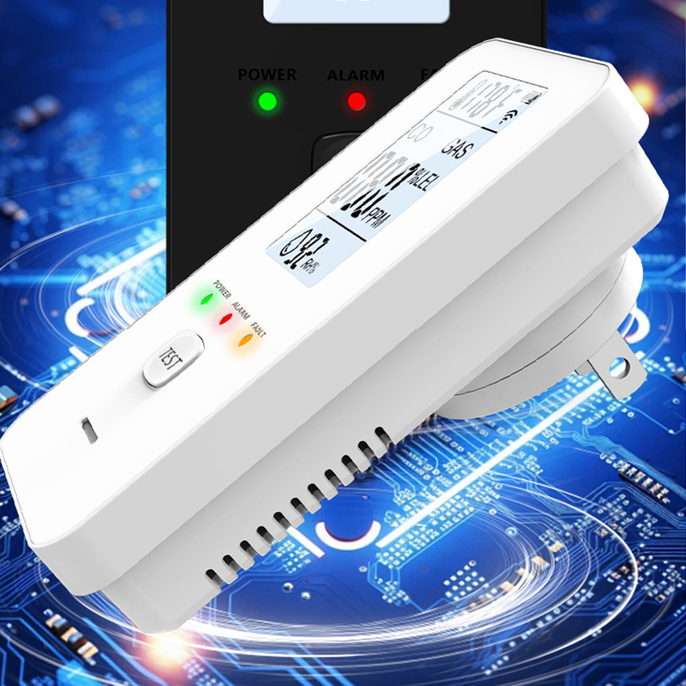 Co Detector Plug - Detektor Gas Alam & Karbon Monoksida