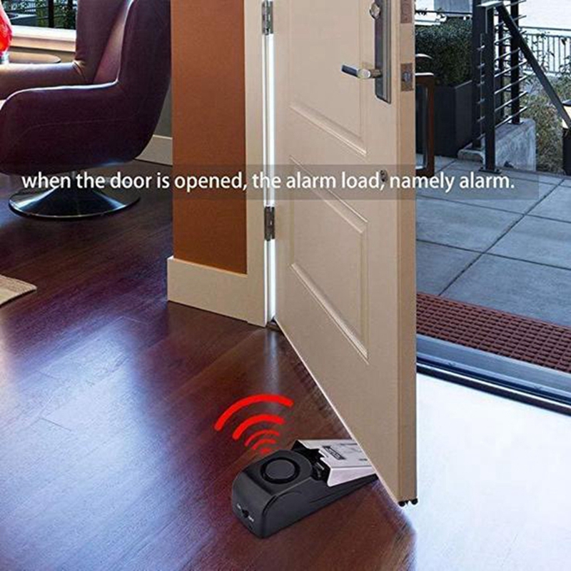 Door Stop Alarm - Alarm Pengunci Pintu Nirkabel 125dB Sensor