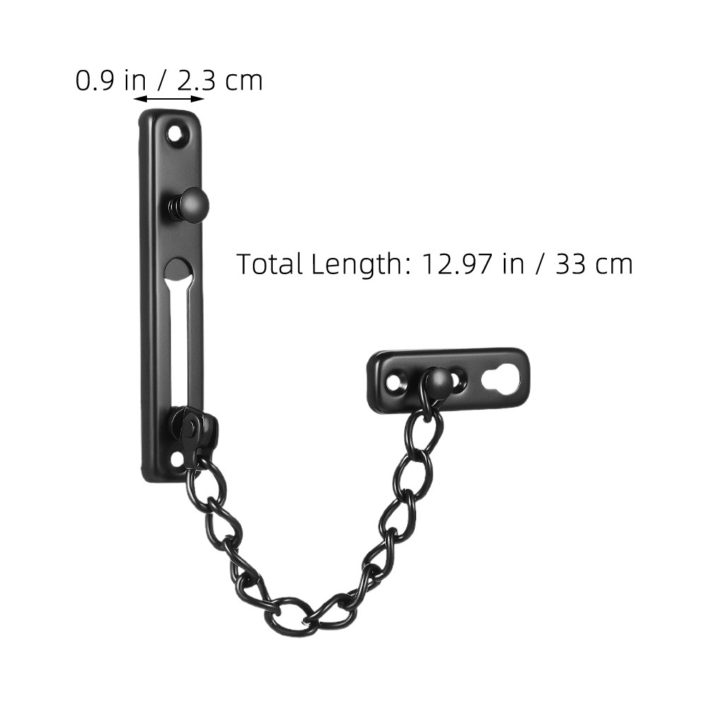 2 buah Kunci Rantai Pintu Baja - Security Chain Door ulasan dan harga