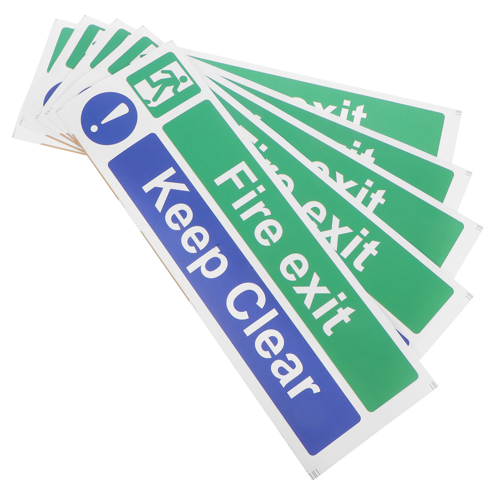 5 buah Stiker Keselamatan untu - Emergency Exit Sign ulasan dan harga