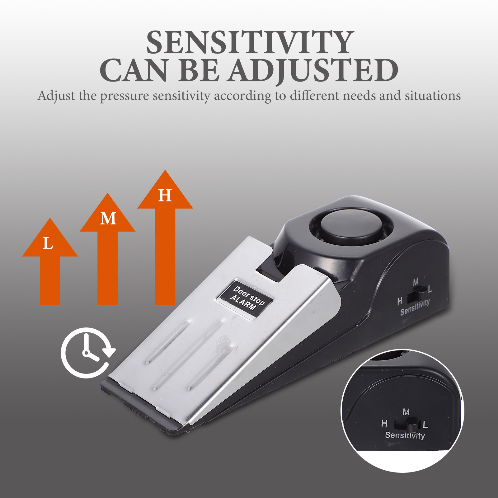 Penahan Pintu Tipe Tekan Alarm - Door Stop Alarm ulasan dan harga