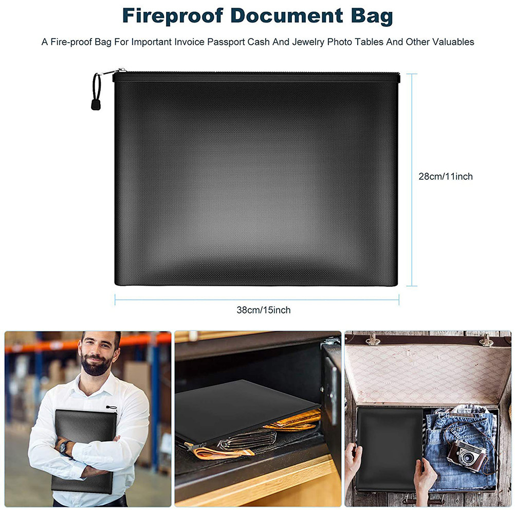 Tas Dokumen Tahan Api dan Air, - Fire Safe Document ulasan dan harga