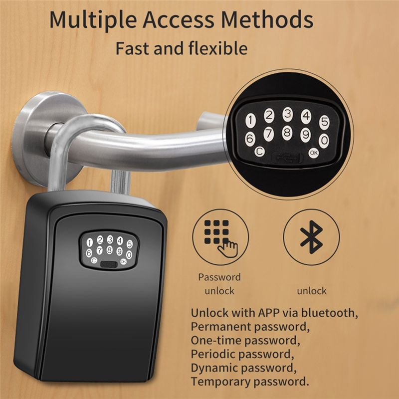 A92Z TUYA Kotak Kunci Pintar B - Lockbox Key Secure ulasan dan harga